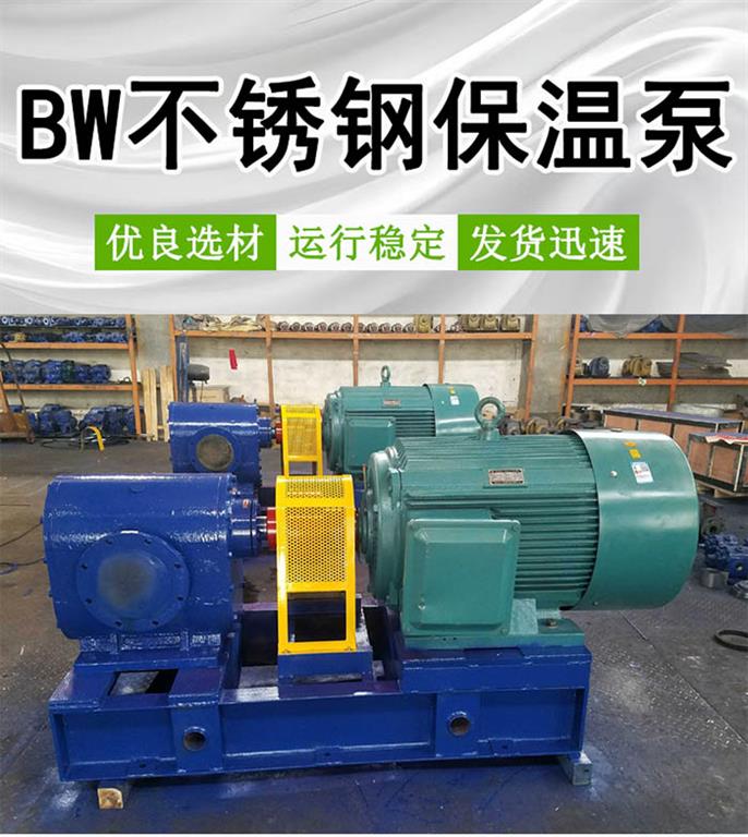 <strong>BW不锈钢保温齿轮泵</strong>