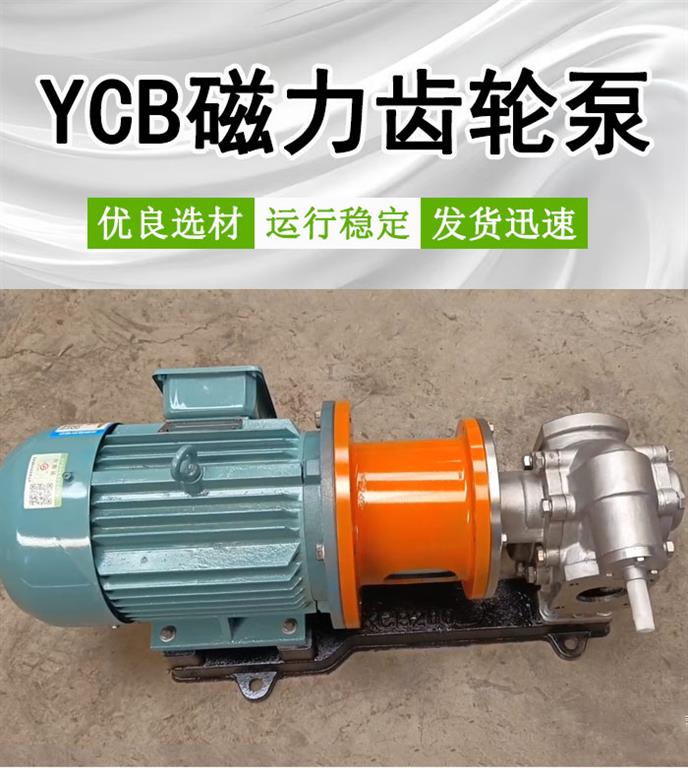 YCB4-0.6磁力齿轮泵
