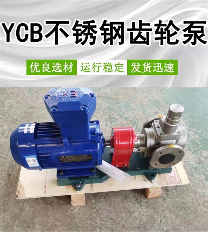 YCB4/0.6不锈钢齿轮泵