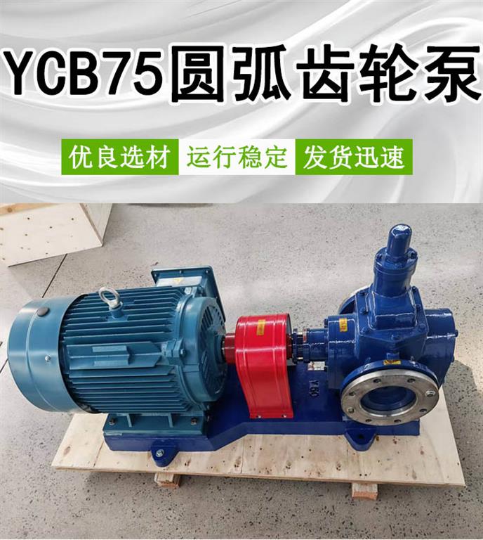 YCB75/0.6圆弧齿轮泵