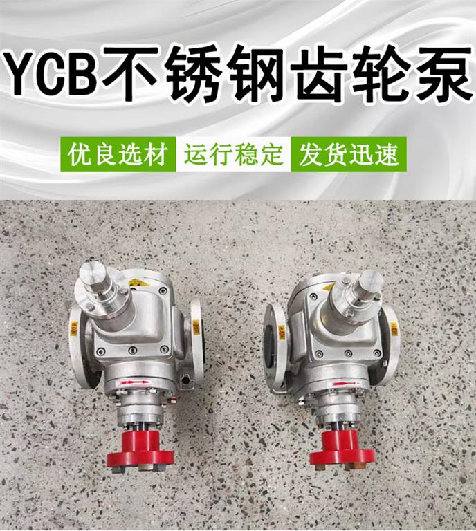 YCB8/0.6不锈钢齿轮泵
